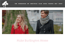 Tablet Screenshot of burlingtonneighbourhoods.com